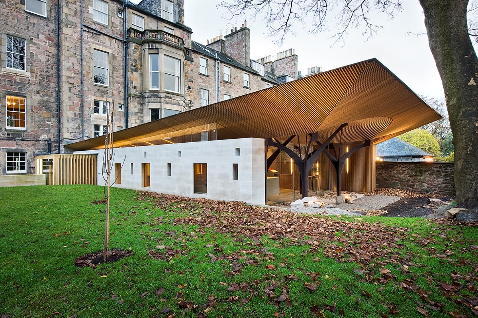 Chapel of Saint Albert the Great by Simpson & Brown Architects. Photography © Chris Humphreys