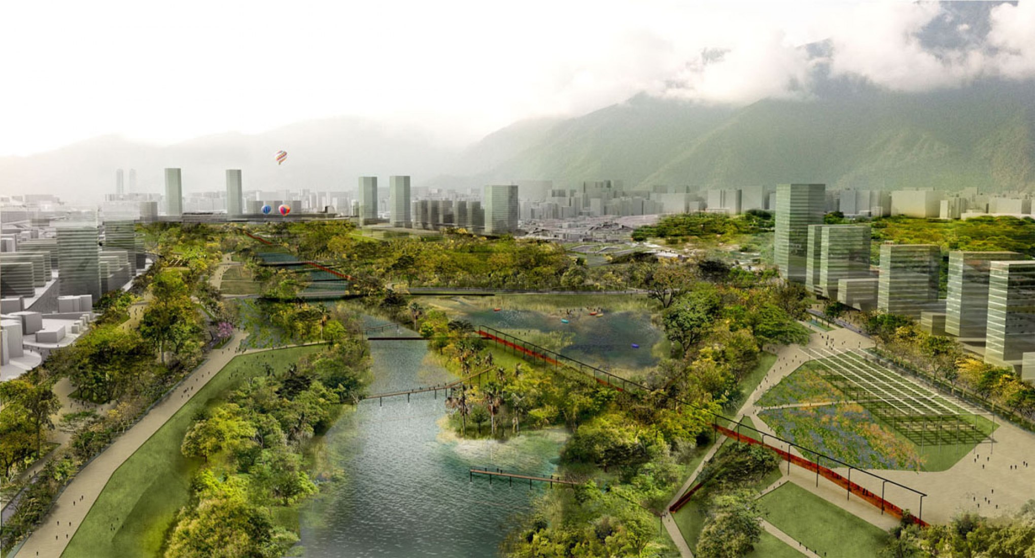 PRIMER PREMIO. Concurso Internacional Parque Verde ...
