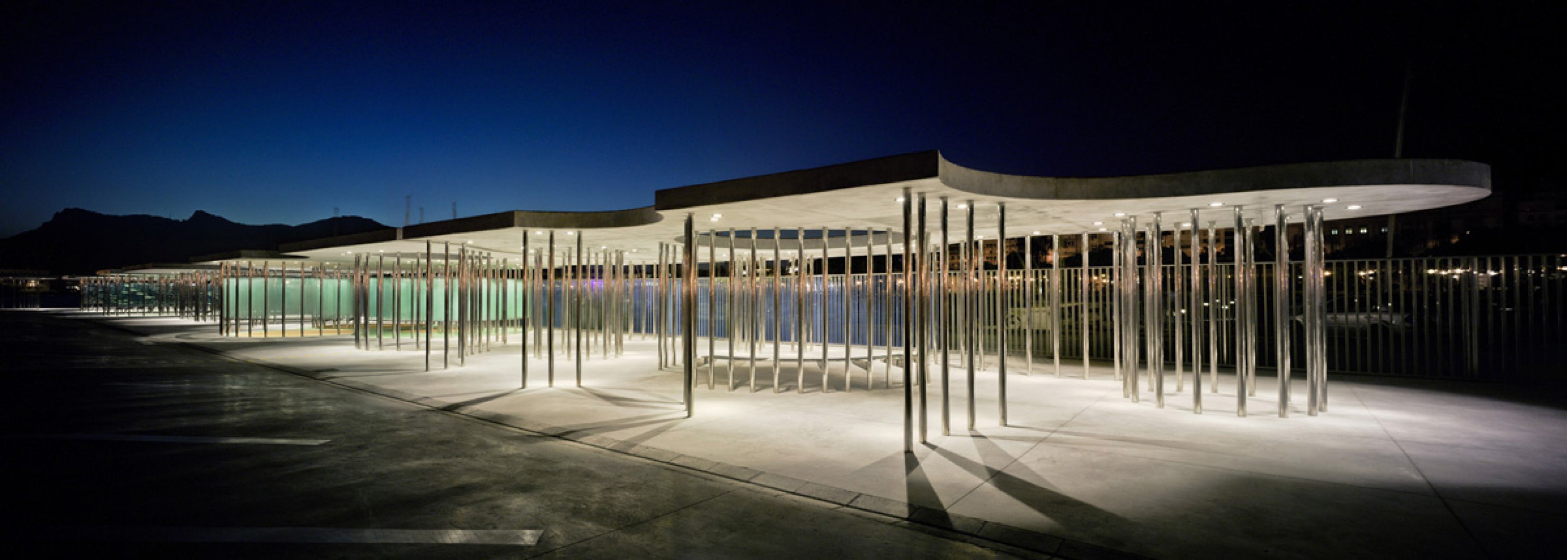 Urbanización del Muelle de la Terminal de Cruceros. Puerto de Cartagena