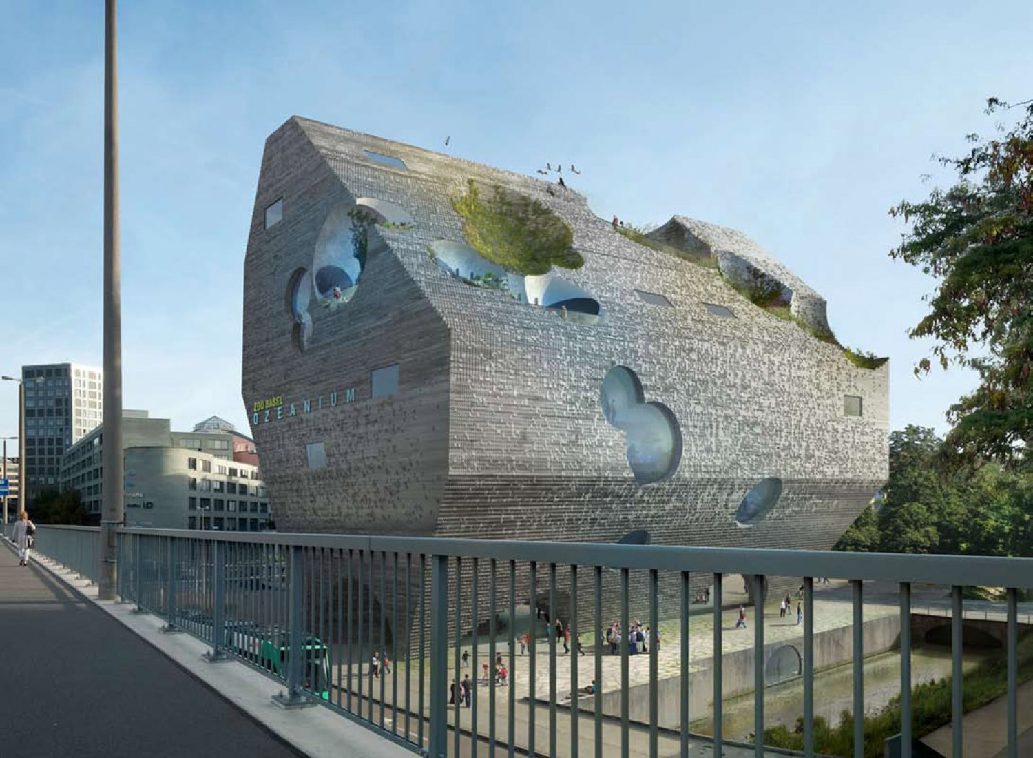 8100 Aquarium Exterior Design HD Terbaik