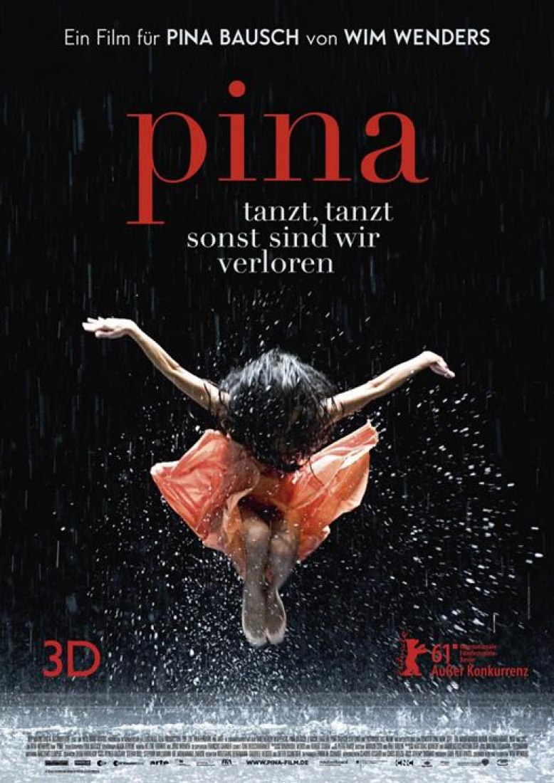Cartel de la película PINA de Wim Wenders.