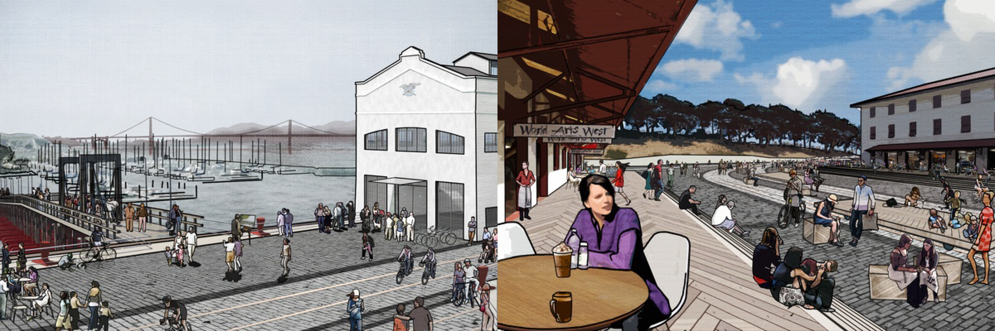 West 8's redesign of Fort Mason.