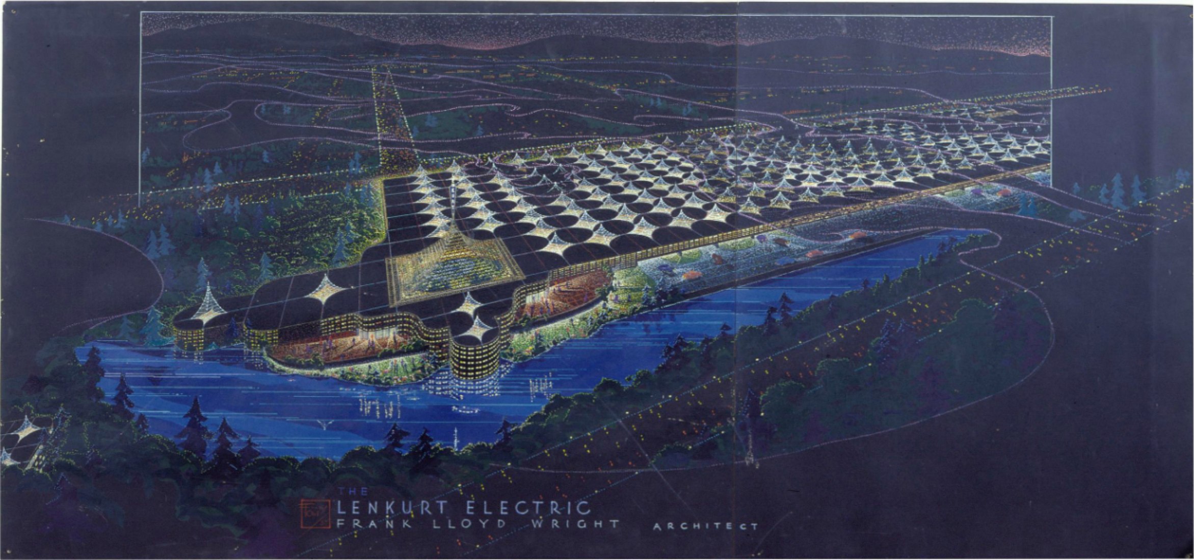 Frank Lloyd Wright. Lenkurt Electric Company, San Carlos, CA, 1955 © 2010 Frank Lloyd Wright Foundation, Scottsdale, Arizona