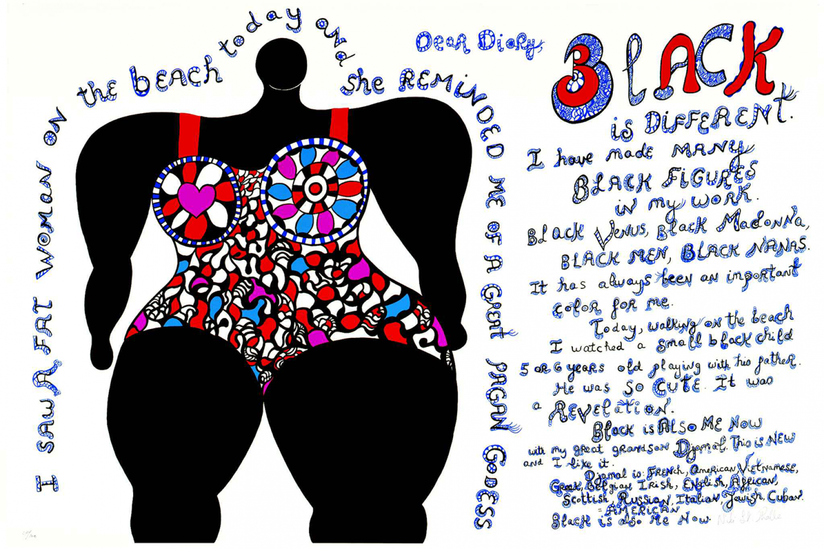 Les Nanas Niki De Saint Phalle Cycle 3 Besitz Komisch Urkomisch niki de saint phalle cycle 3 france Stolz  Gleichung Wörterbuch