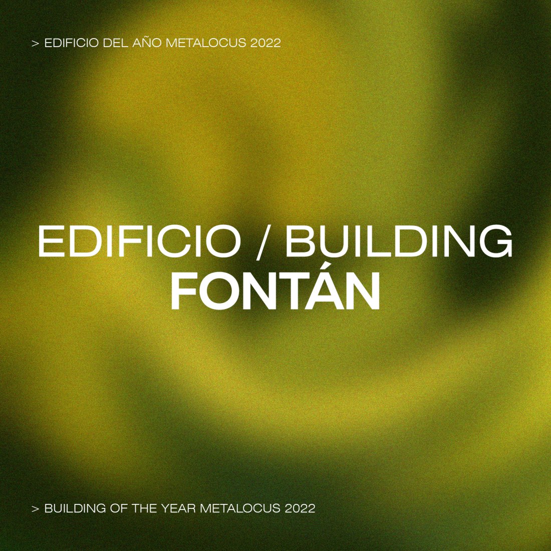 Fontán, Building of the Year 2022