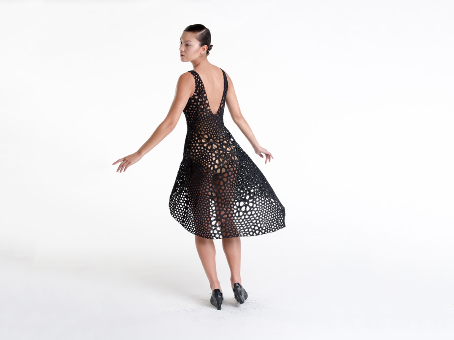 Kinematics Dress #1. Proyecto por Nervous System. 