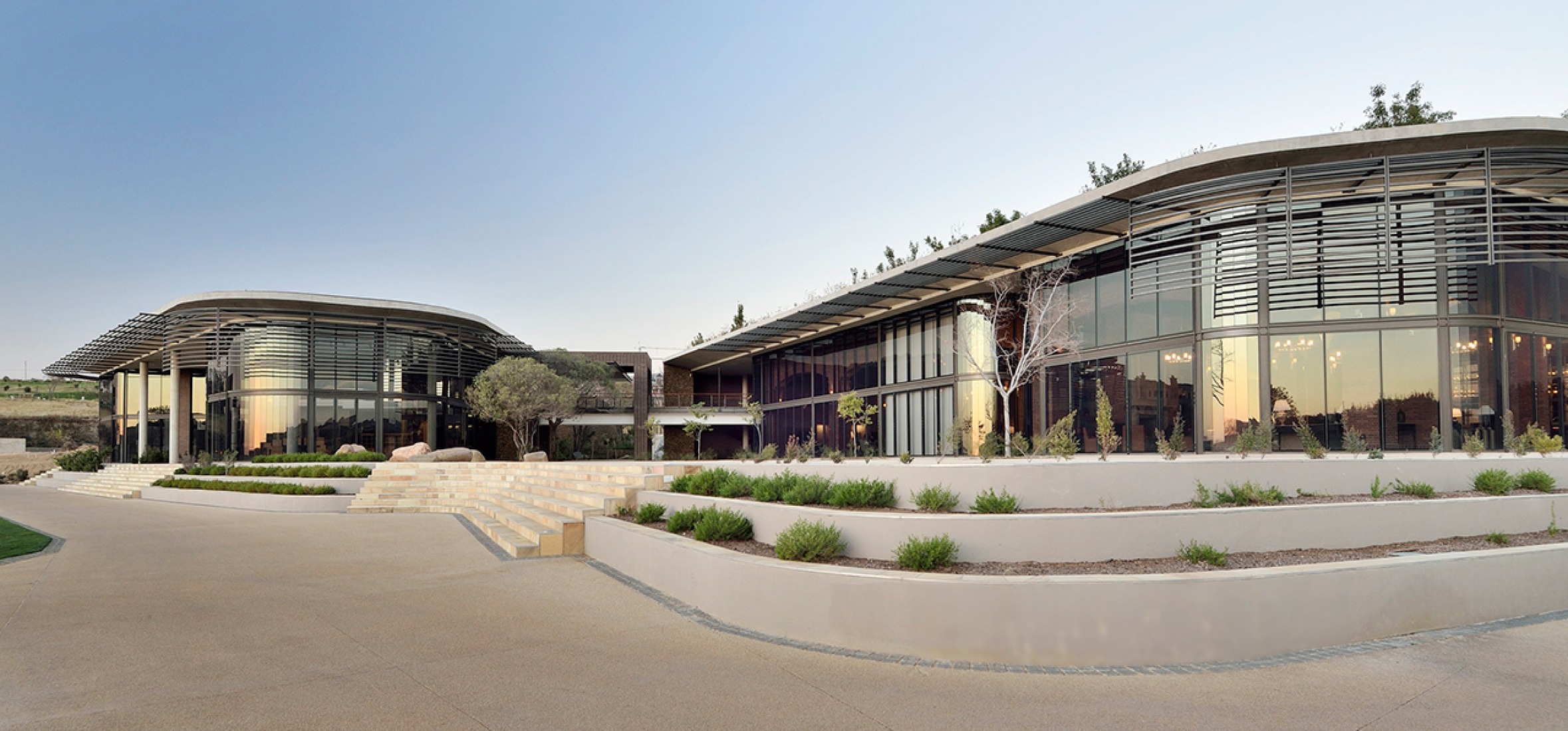 Hospitality Building of the Year Boogertman + Partners Architects, Steyn City Club House, Johannesburg, South Africa. Image courtesy of LEAF Awards.