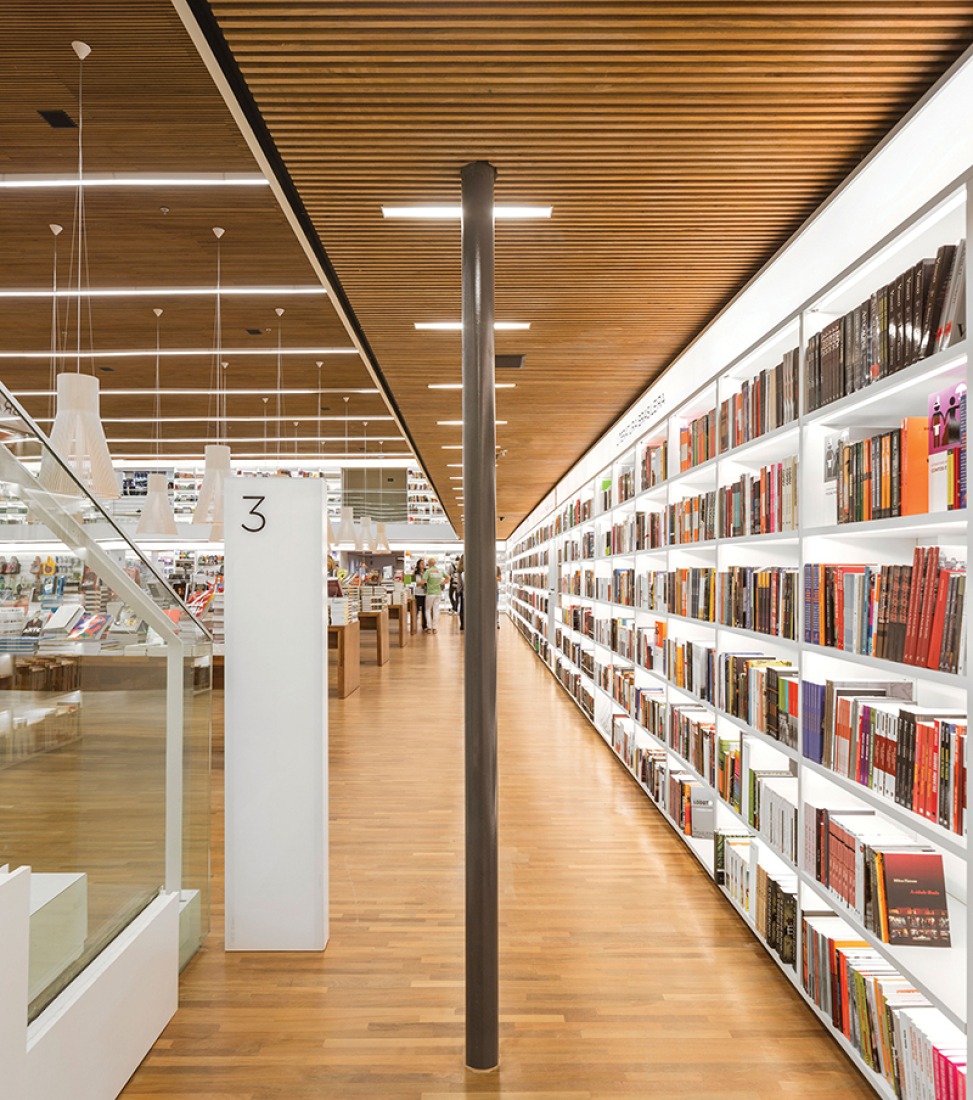 Commercial Building of the Year studio mk27, cultura bookstore, Sao Paulo, Brazil. Image courtesy of LEAF Awards.