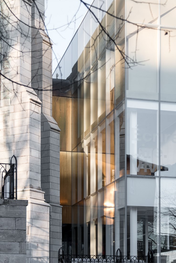 Maison de la littérature (House of Literature) by Chevalier Morales Architectes. Photograph by Chevalier Morales Architectes.
