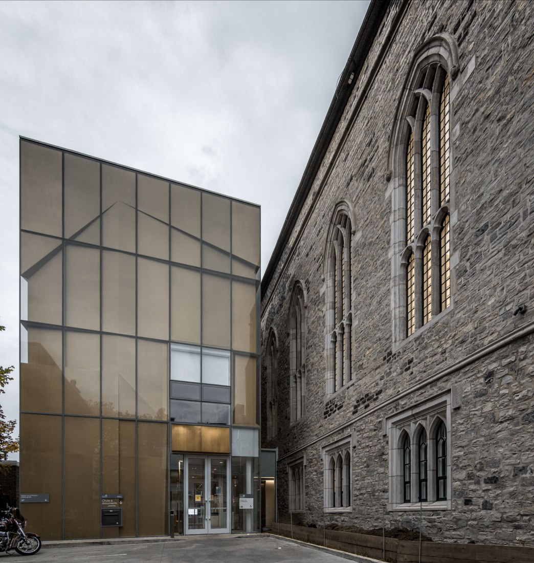 Maison de la littérature (House of Literature) by Chevalier Morales Architectes. Photograph by Chevalier Morales Architectes.
