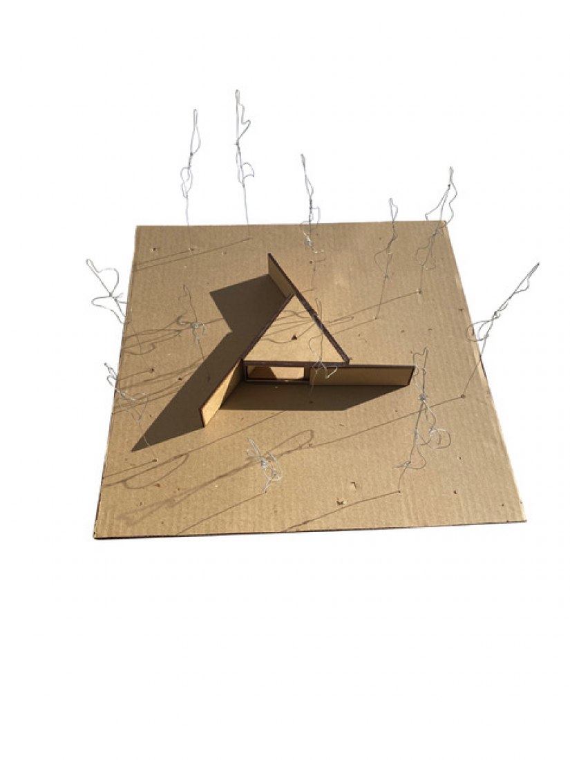 Model. Archipelago Pavilion Author Houses by Alarcia Ferrer Arquitectos.