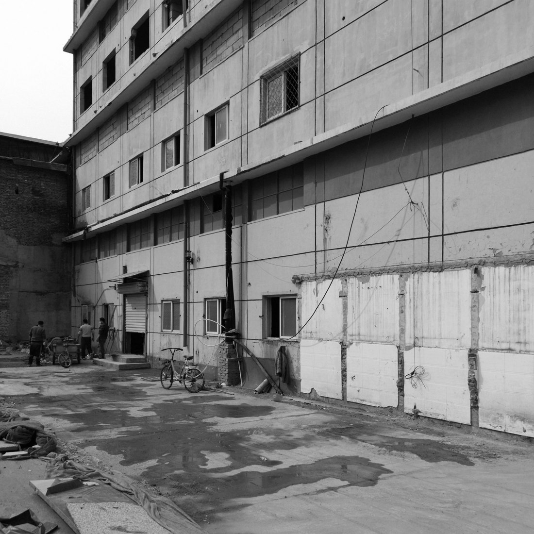 Antes de la rehabilitación. Siji Minfu Restaurant por Beijing IN.X DESIGN.