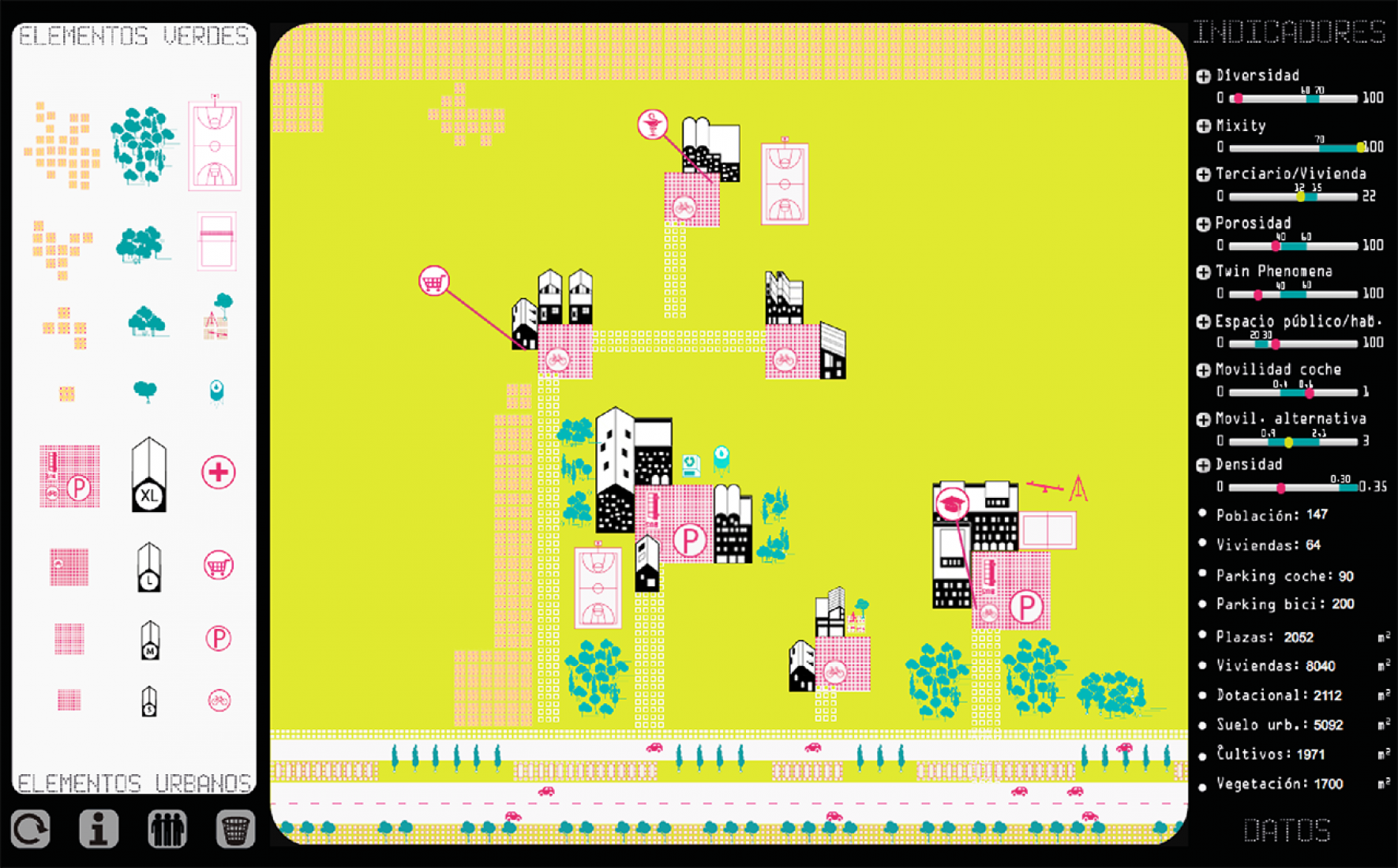 Captura del videojuego TWINPHENOMENA por Arenas Basabe Palacio arquitectos.