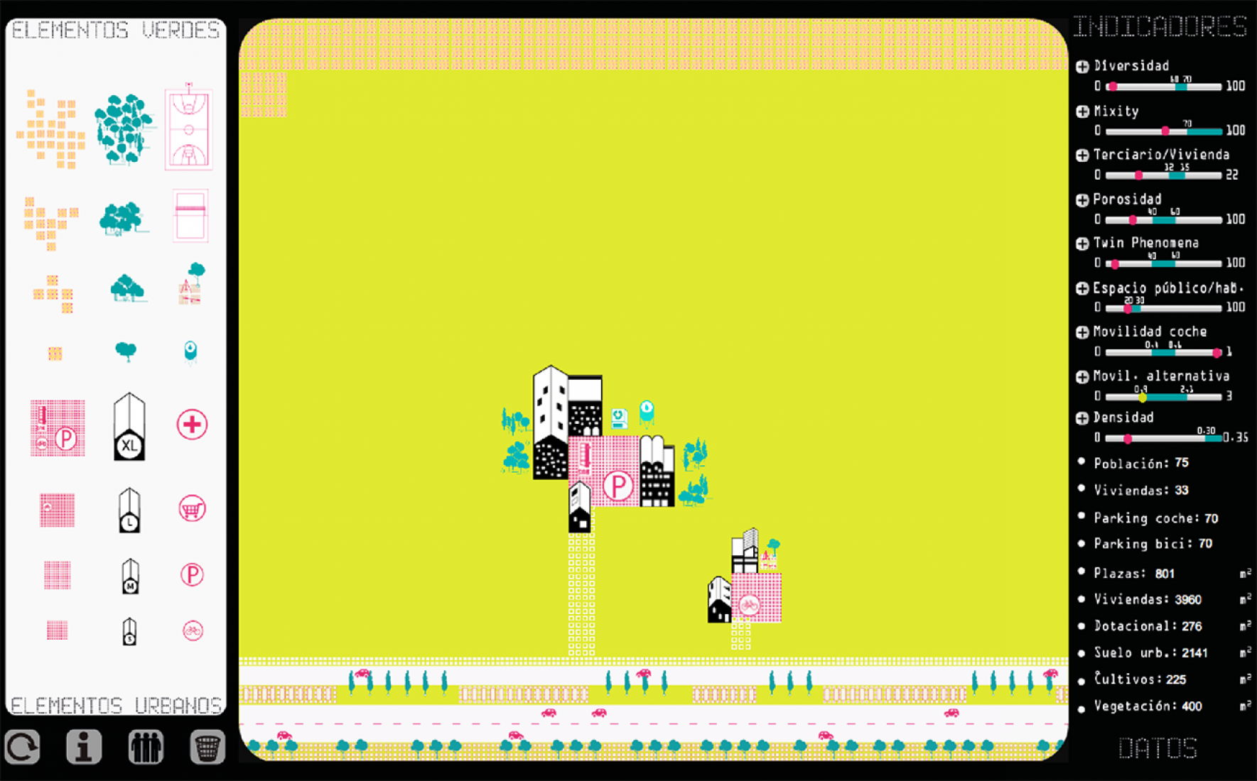 Captura del videojuego TWINPHENOMENA por Arenas Basabe Palacio arquitectos.