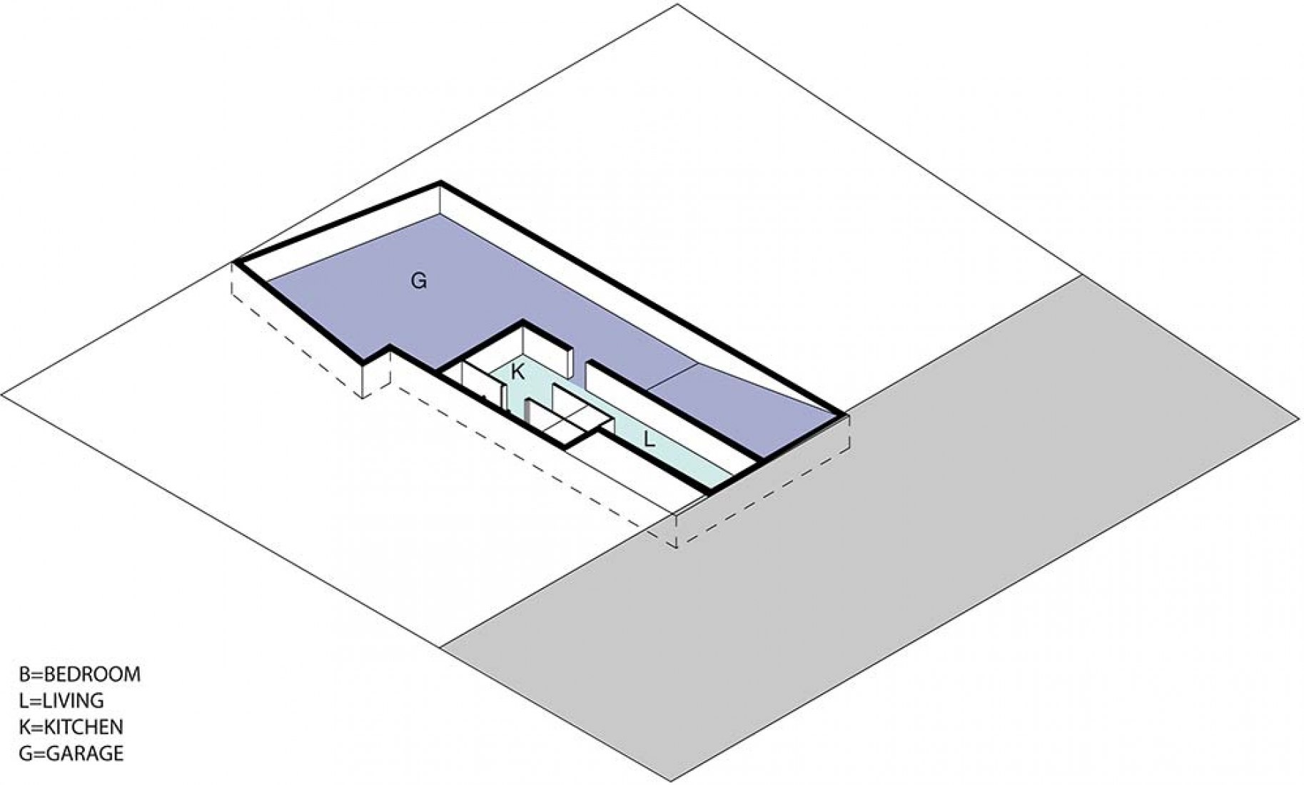 Basement. House R+ by OOIIO. 