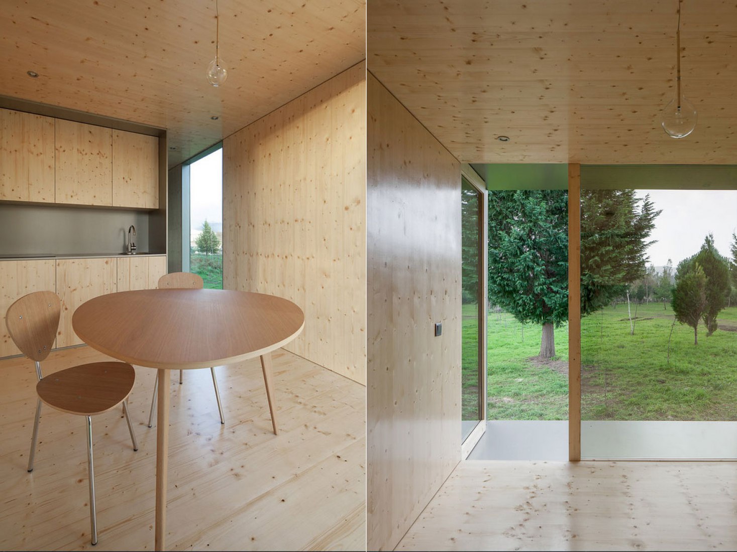 A manufactured house with mirrors. MIMA Light by Mima Architects | The ...