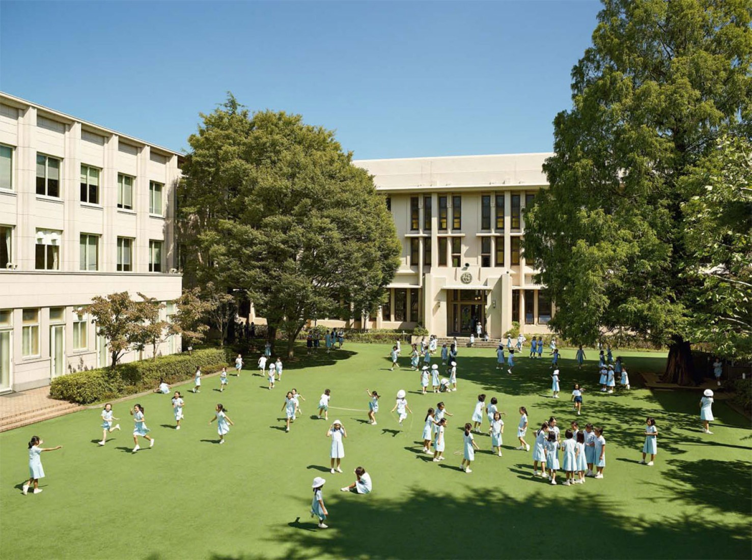 James Mollison, Playground. Seishin Joshi Gakuin school, Tokyo, Japan. Photograph © James Mollison. 