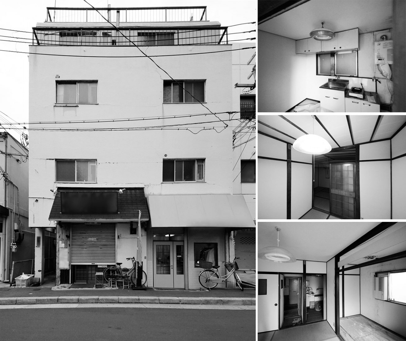 Estado original. Casa N STRIPS por Jun Murata. Fotografía © Jun Murata.