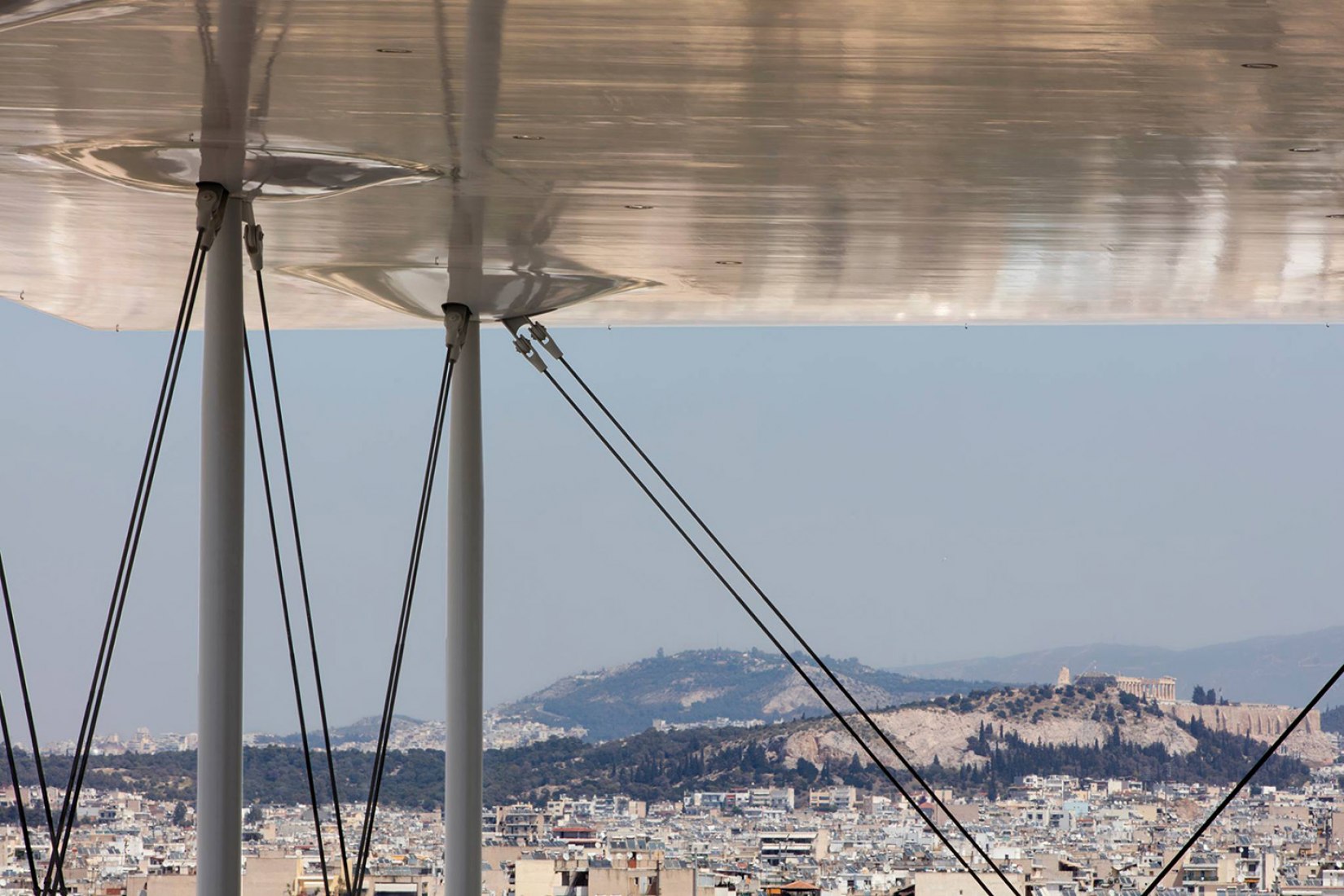 Detail Agora. Stavros Niarchos Foundation Cultural Center by Renzo Piano. Photograph © Michel Denancé, courtesy of Renzo Piano and Stavros Niarchos Foundation.