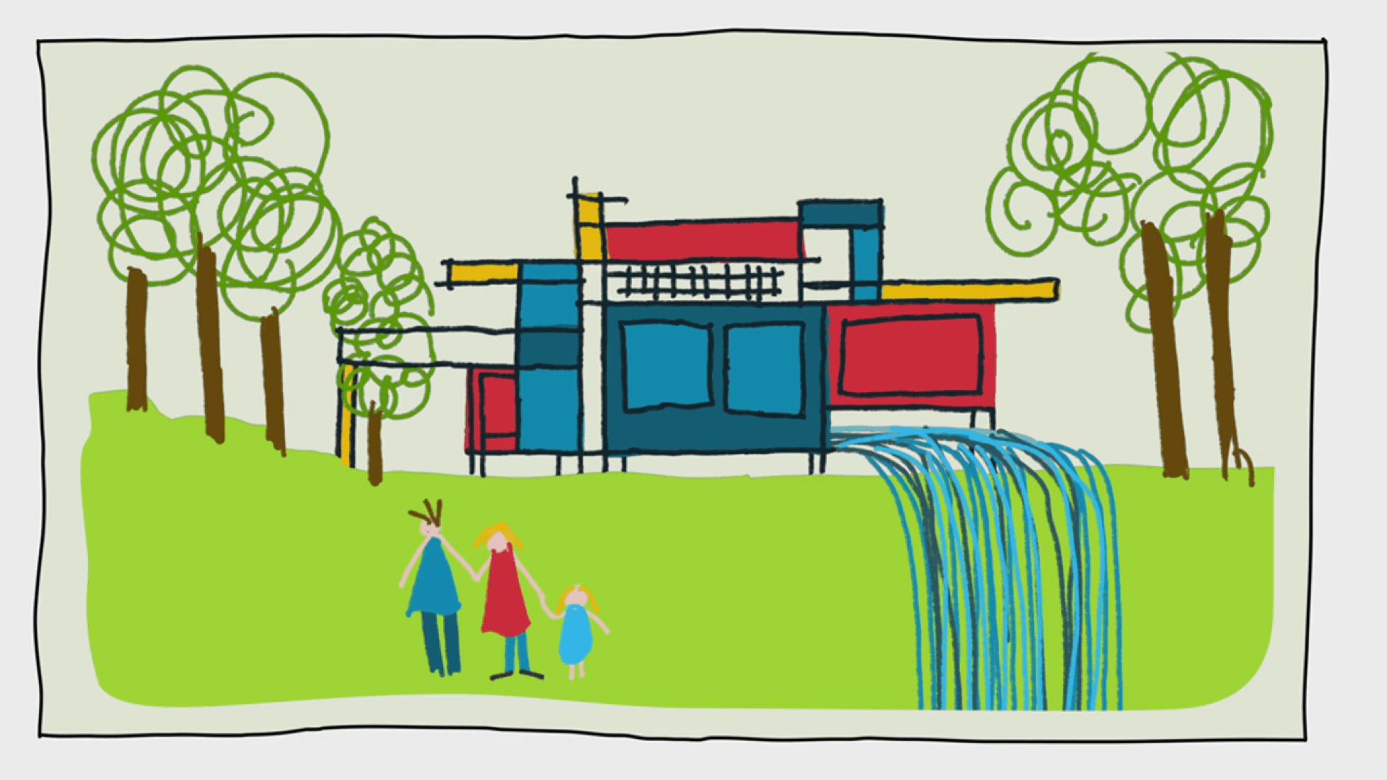 5 Sure Signs Your Parents Were Architects por Torill Kove