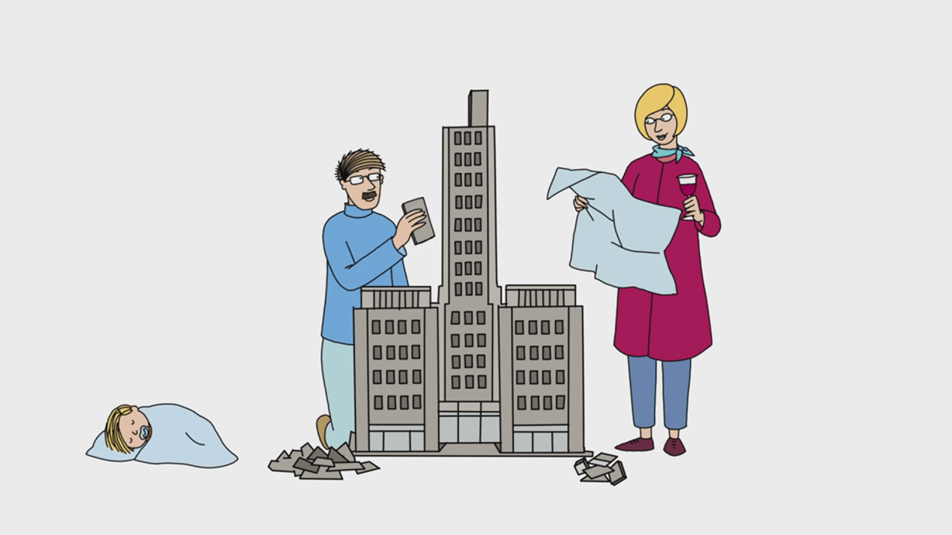 5 Sure Signs Your Parents Were Architects por Torill Kove