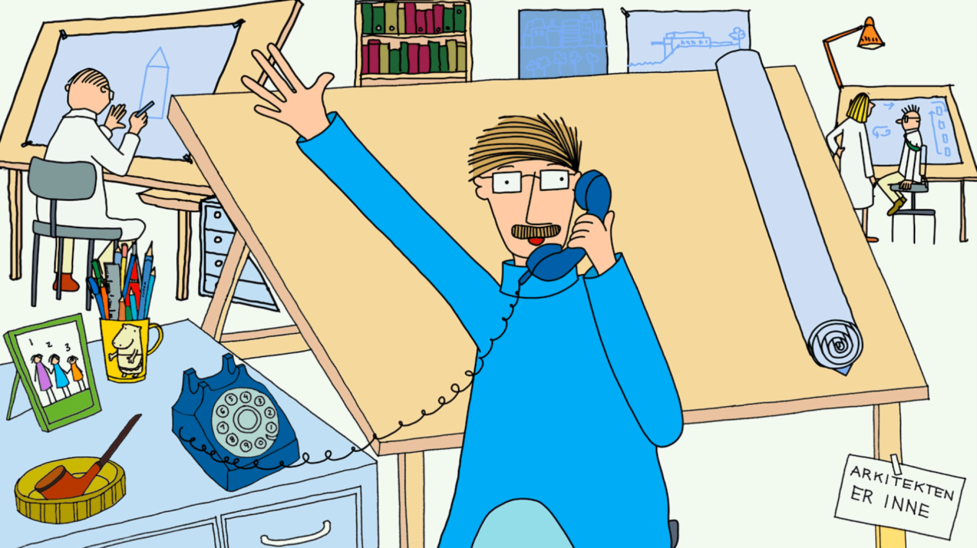 5 Sure Signs Your Parents Were Architects por Torill Kove