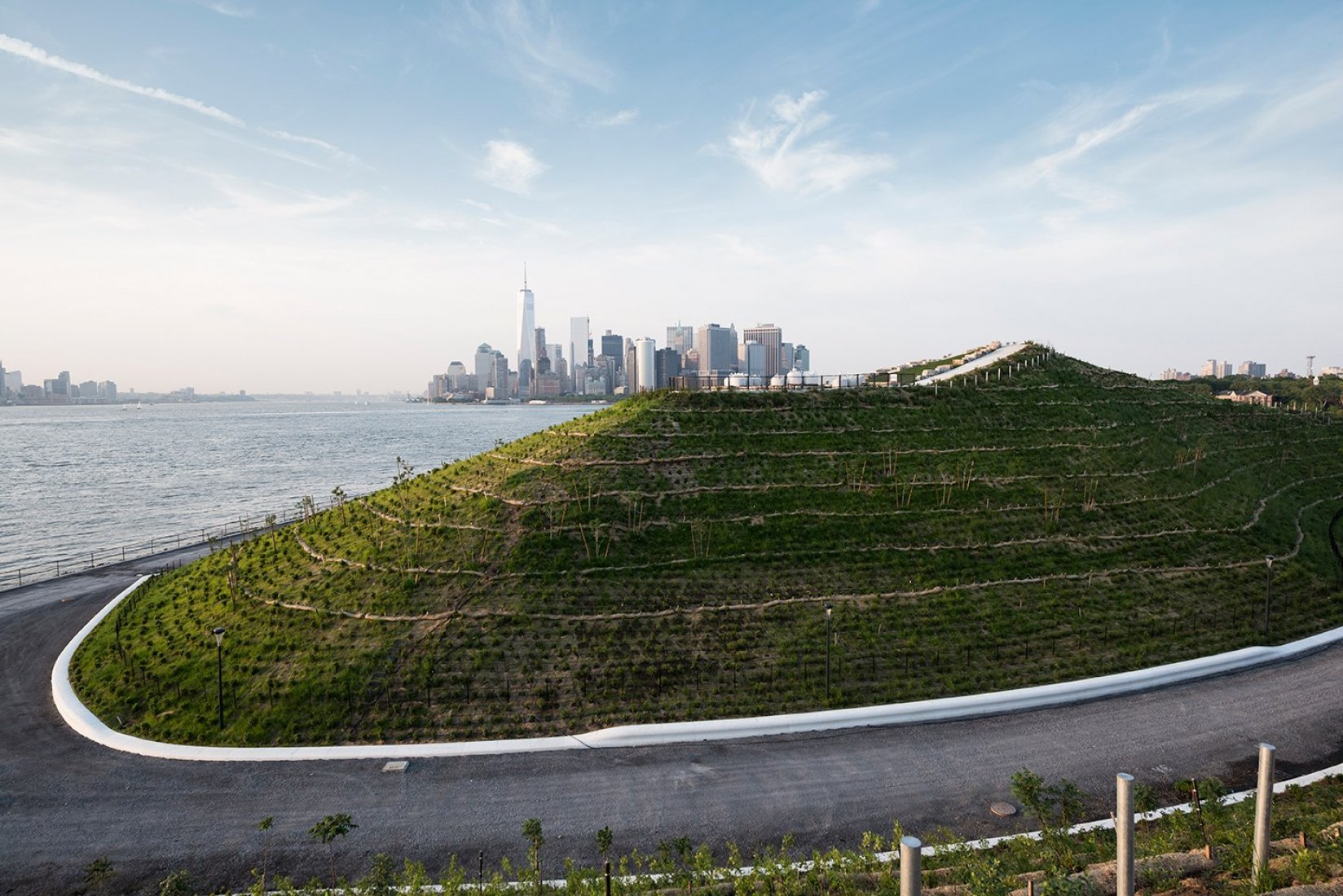 The Hills Governors Island by West8. Photography © Timothy Schenck