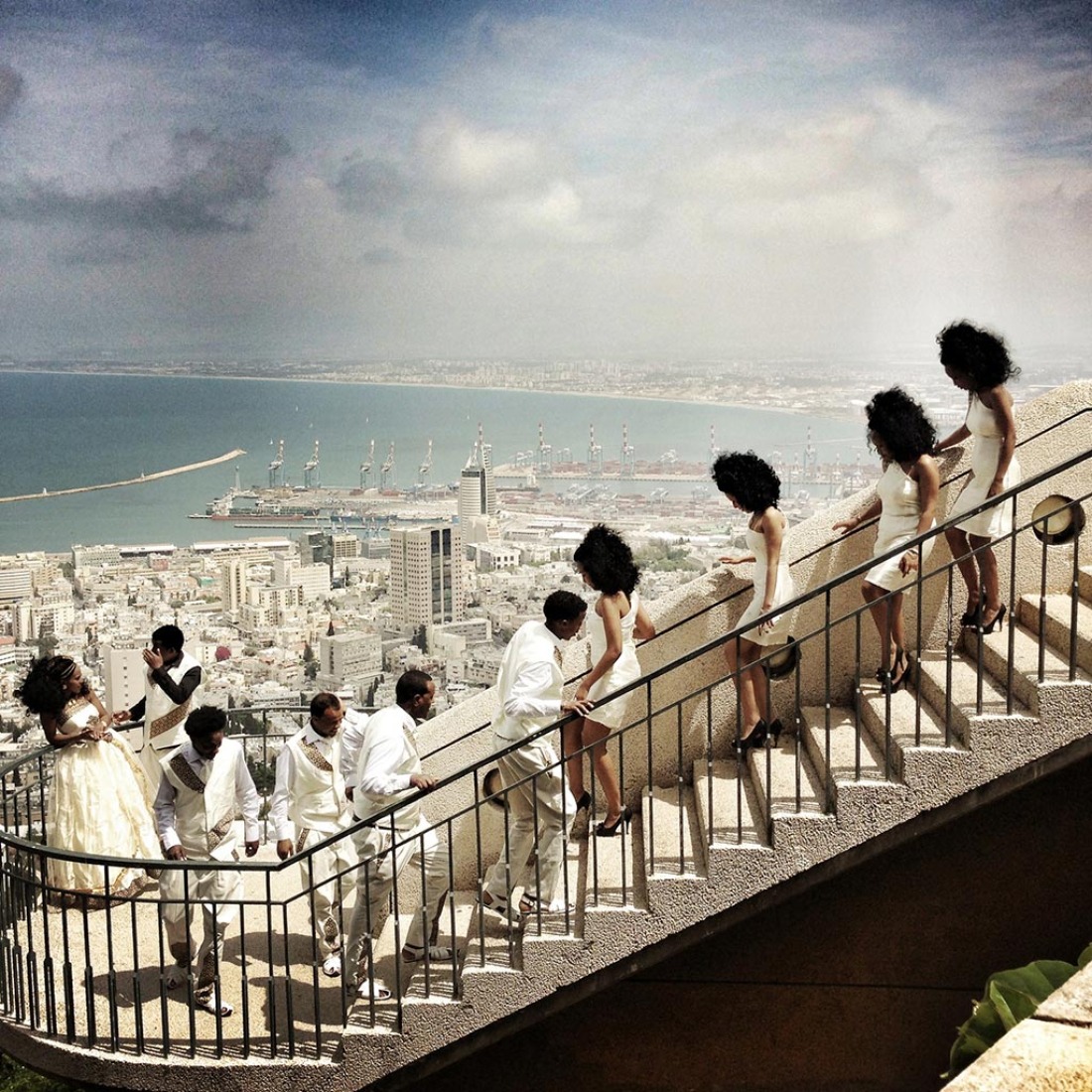  Eritrean Wedding. Malin Fezehai Daily Life. 3rd prize singles. The wedding of two Eritreans who came to Israel as refugees. They are among about 50,000 African asylum seekers living in Israel, mostly from Eritrea and Sudan.
