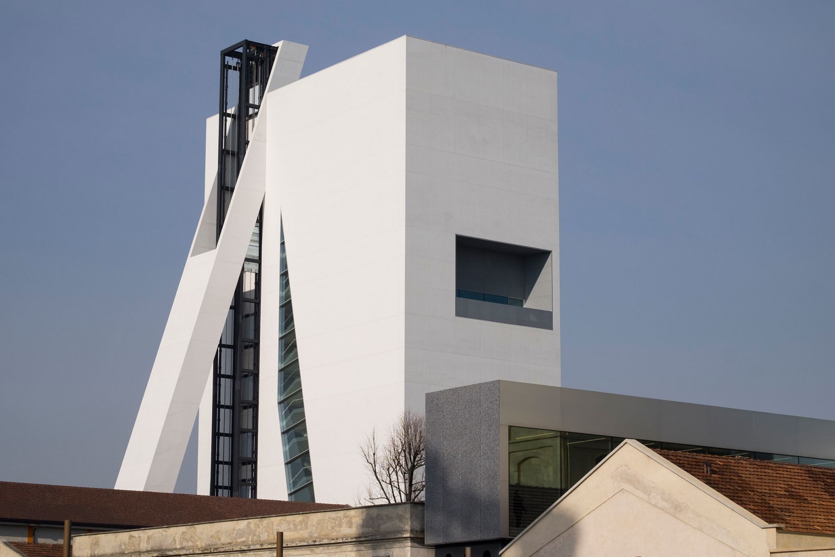 Torre, Fondazione Prada Complex by OMA. Photograph © Bas Princen. Courtesy OMA