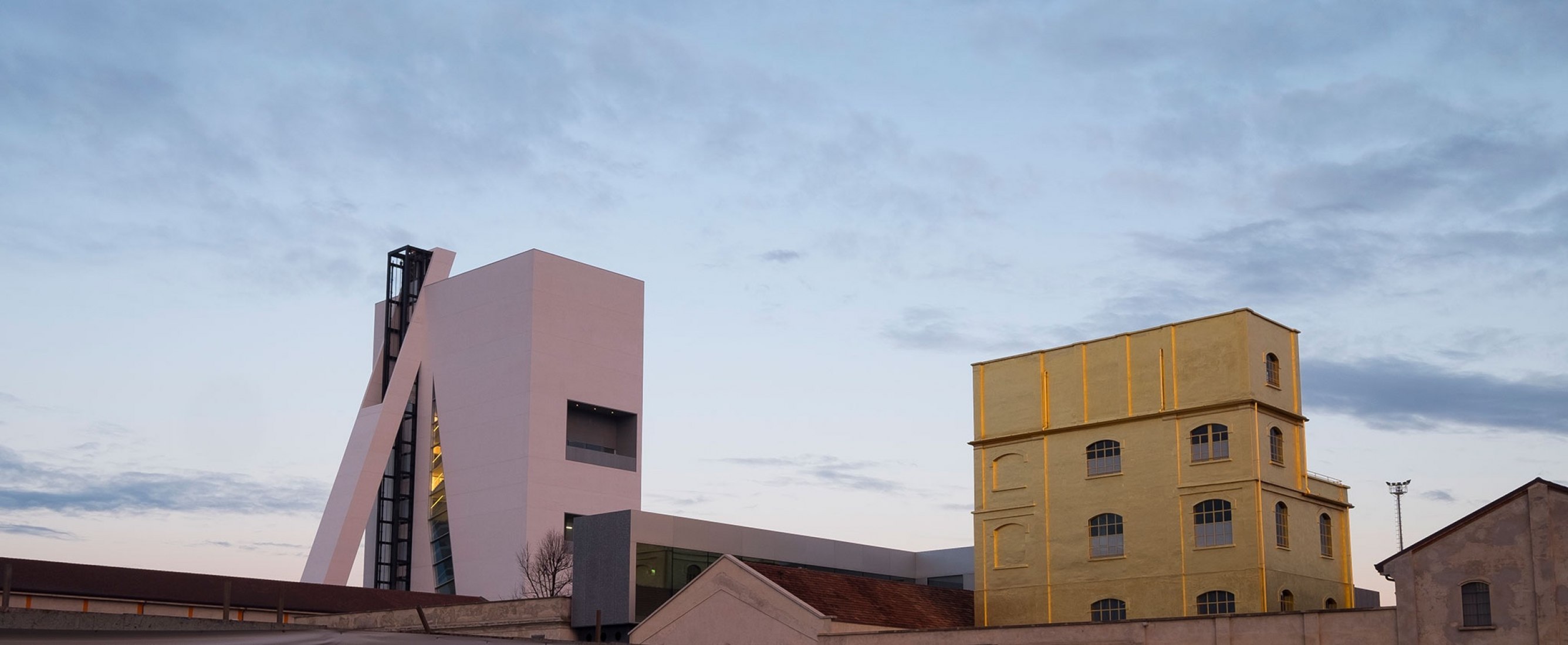 Torre, Fondazione Prada Complex by OMA. Photograph © Bas Princen. Courtesy OMA
