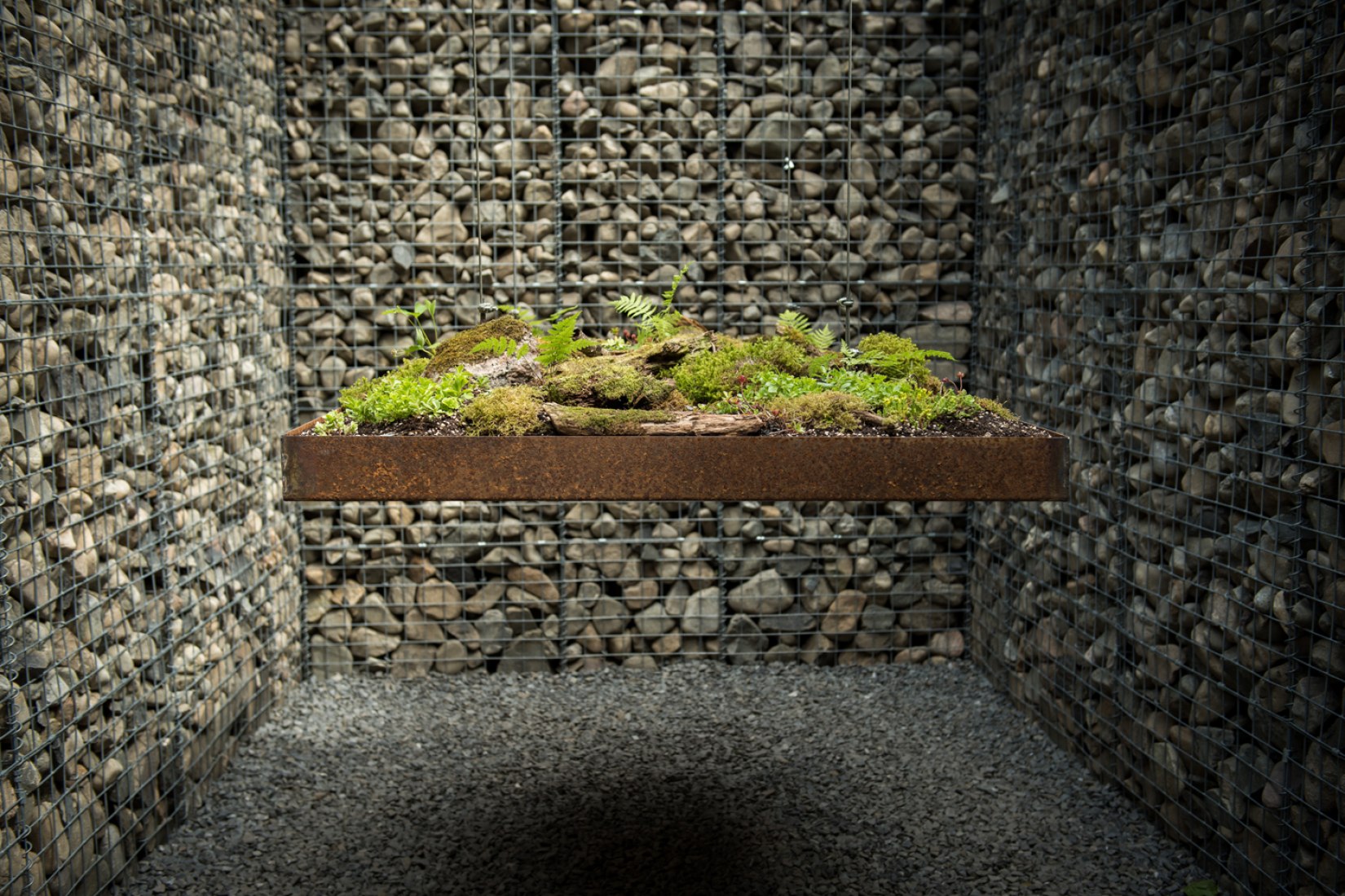 17th International Garden Festival. LE CAVEAU by Christian Poules from Basel, Switzerland. Photograph © Martin Bond. Image courtesy of v2com