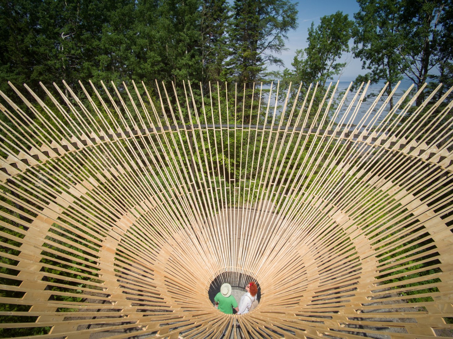 17th International Garden Festival. CYCLOPS by Craig Chapple from Phoenix, Arizona, United States. Photograph © Martin Bond. Image courtesy of v2com.