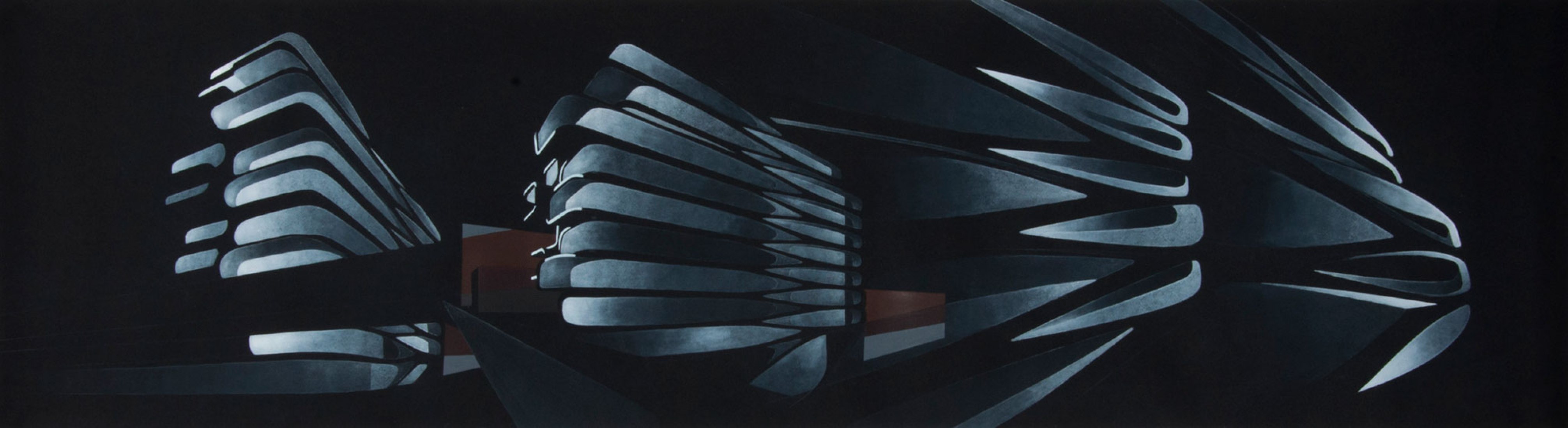 Façade articulation study. Zaha Hadid Architects' 520 West 28th building.