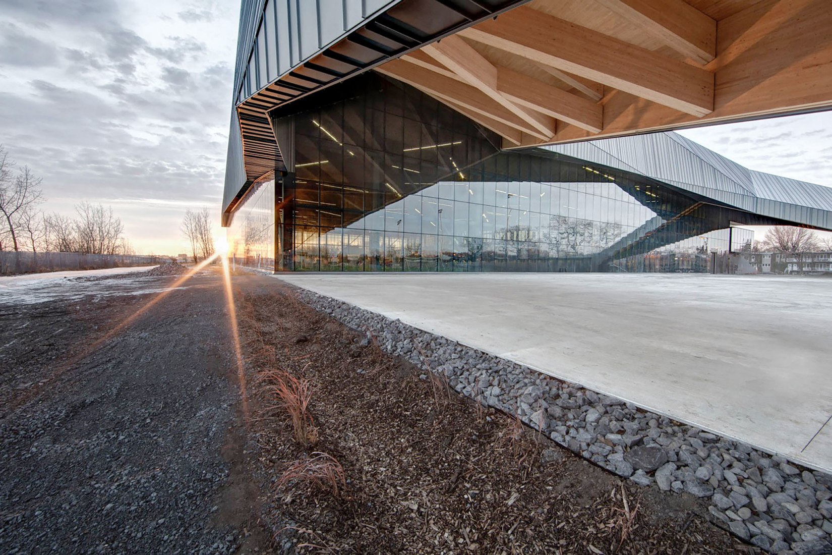Stade de Soccer de Montréal by Saucier + Perrotte Architectes. Photograph © Olivier Blouin 