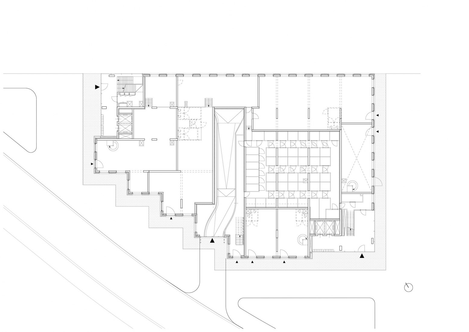 Ground floor plan. 360 degrees by Studioninedots.