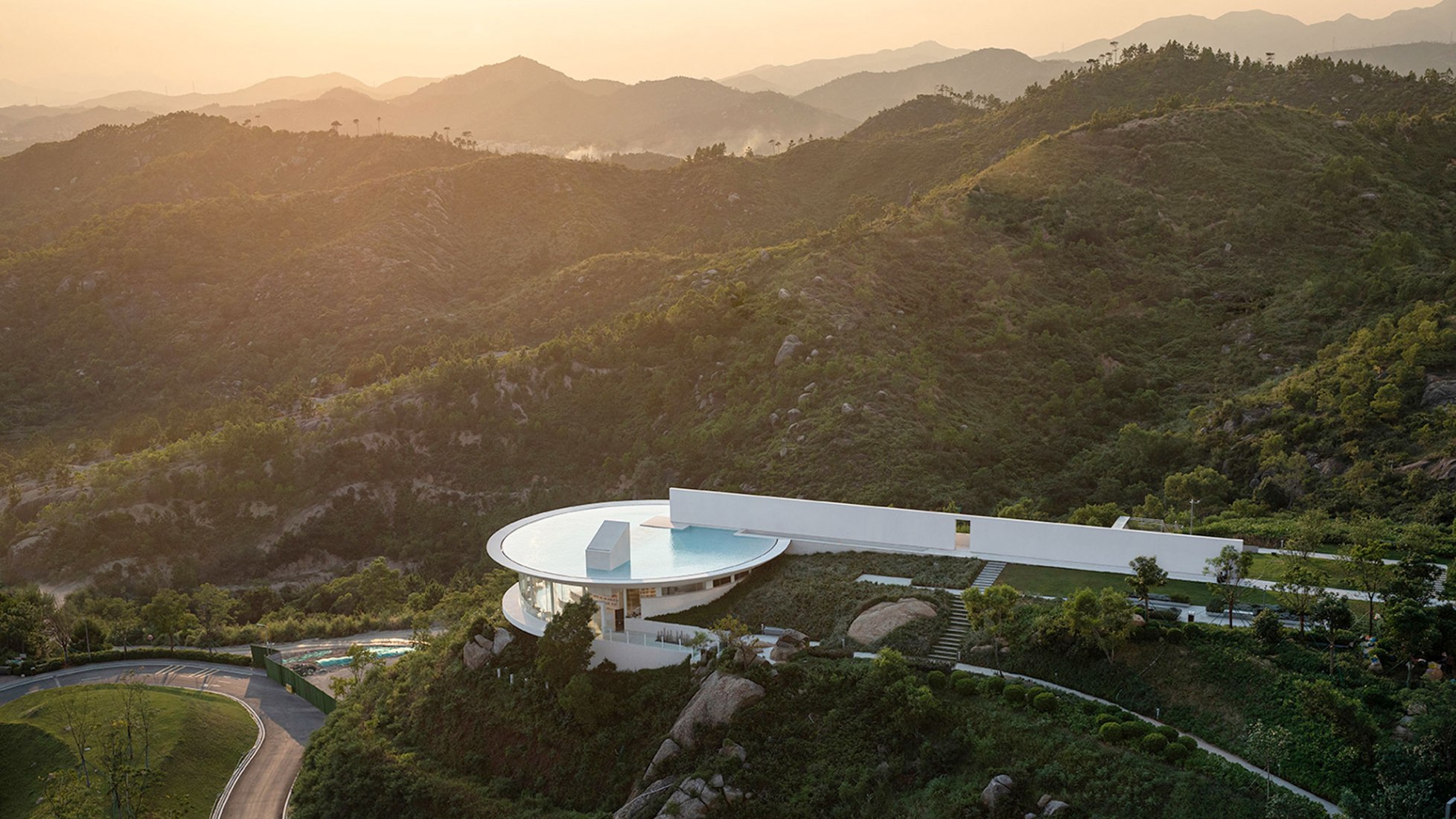 The Water Drop Library by  3andwich Design / He Wei Studio. Photograph by Weiqi Jin.