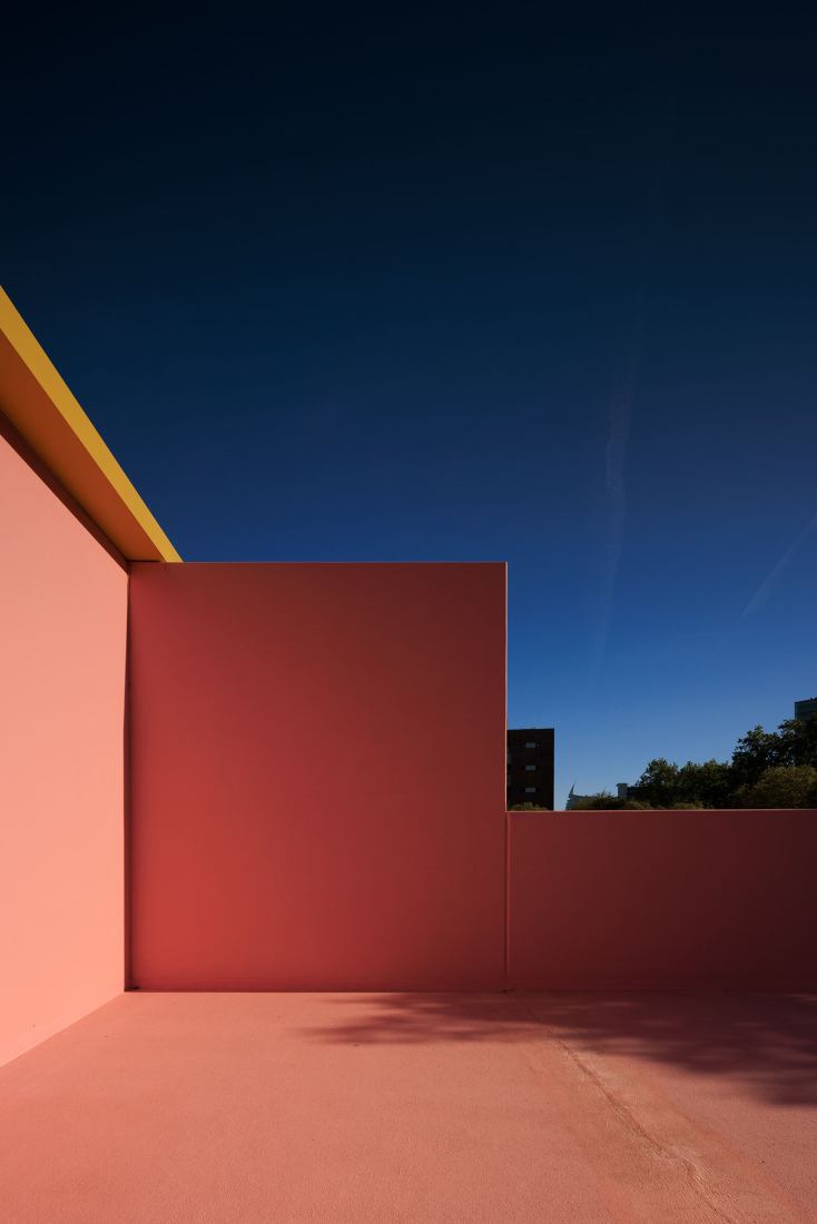 4 Modular Kindergartens by SUMMARY. Photograph by Fernando Guerra.