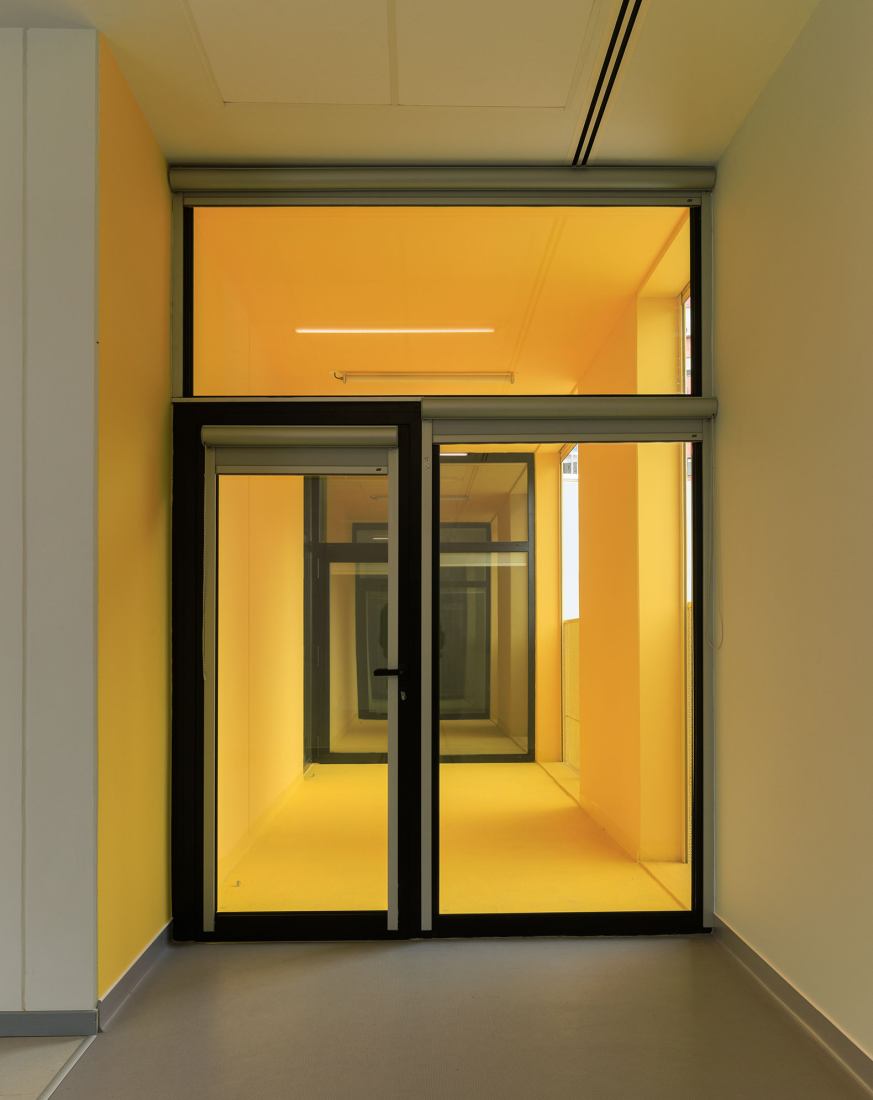 4 Modular Kindergartens by SUMMARY. Photograph by Fernando Guerra.