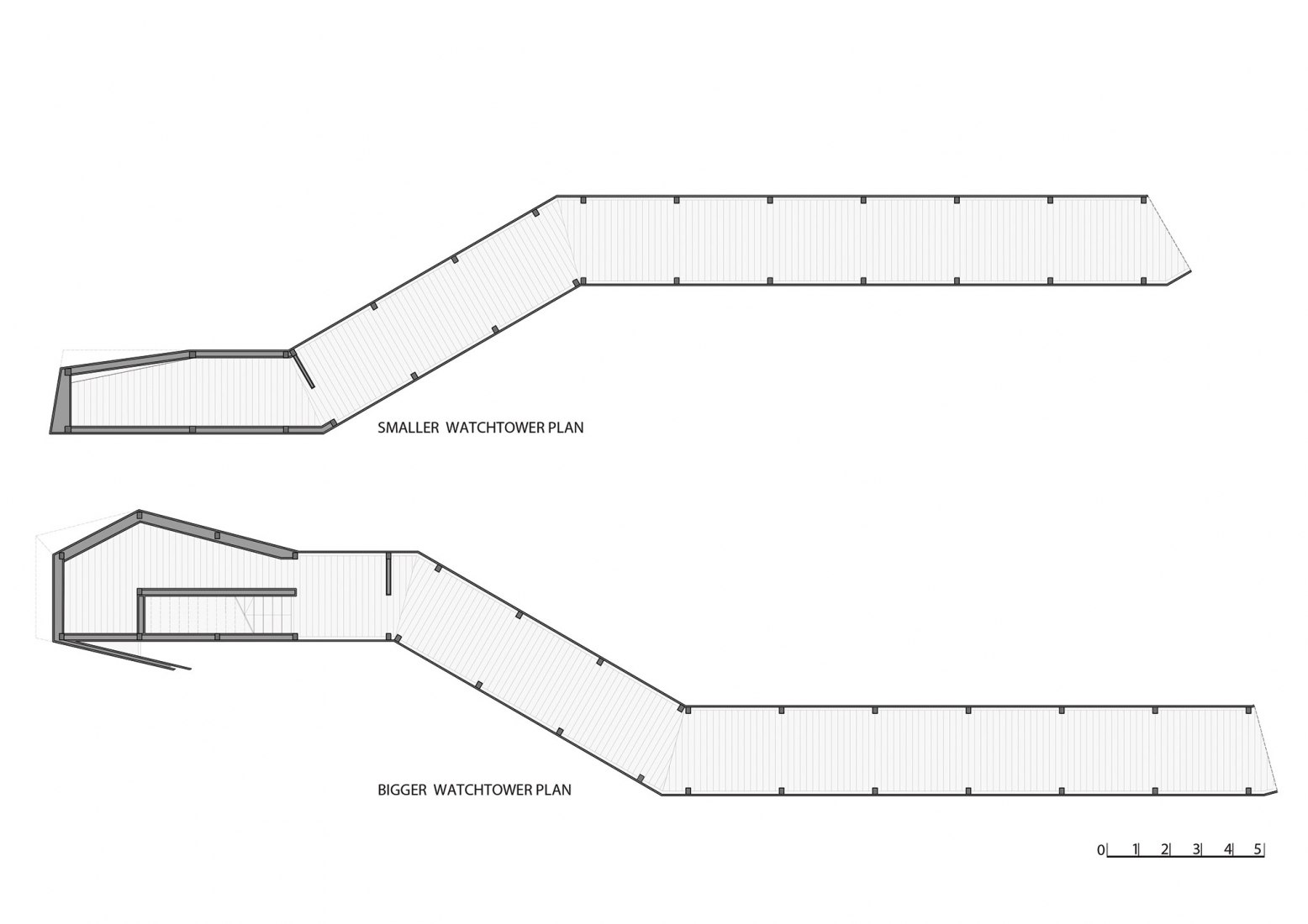 Floor plans. The Bobrowisko Natural Enclave by 55Architekci