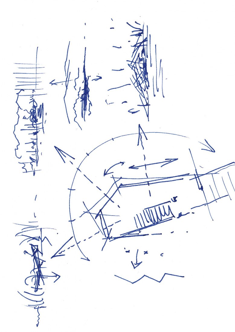 Situation sketch. The Bobrowisko Natural Enclave by 55Architekci