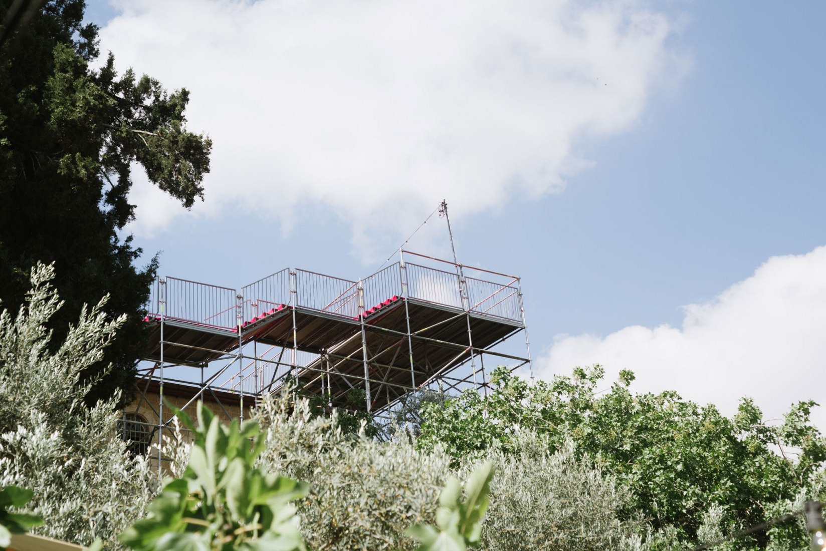 "90 Degrees", an installation by HQ Architects for Jerusalem Design Week 2019. Photograph by Dor Kedmi.