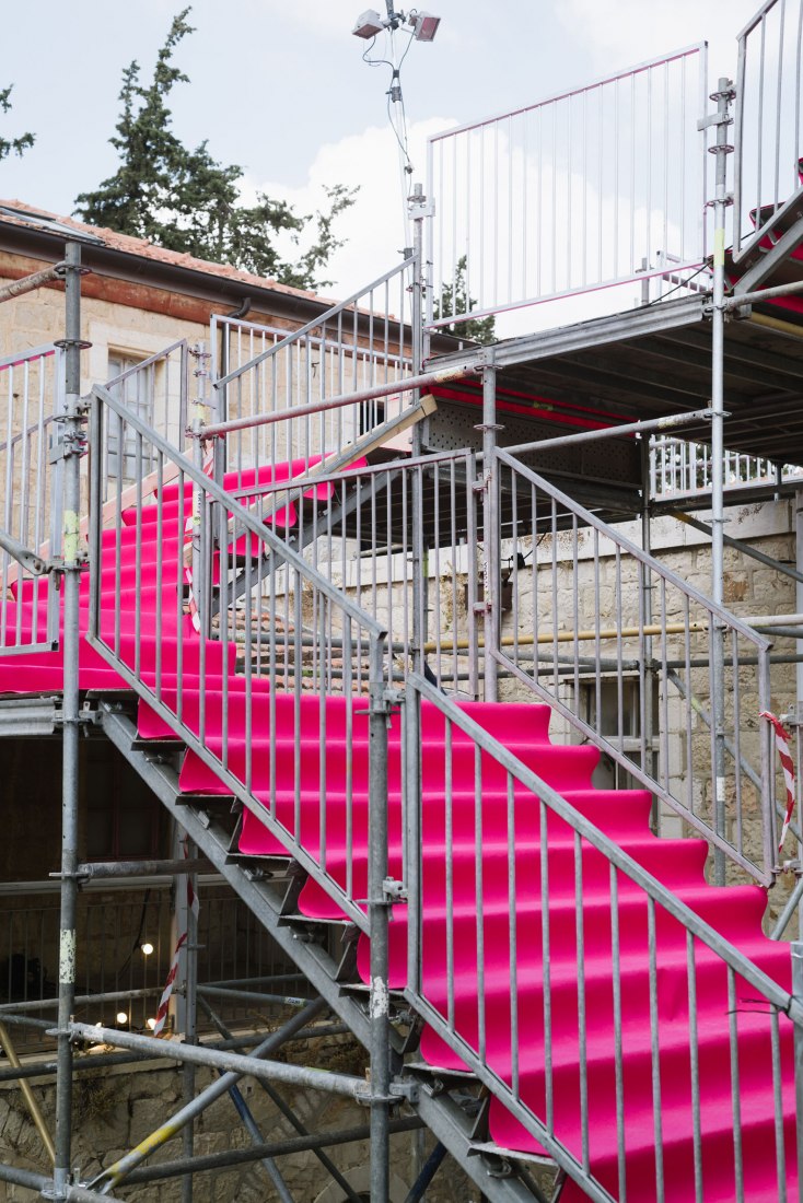 "90 Degrees", an installation by HQ Architects for Jerusalem Design Week 2019. Photograph by Dor Kedmi.