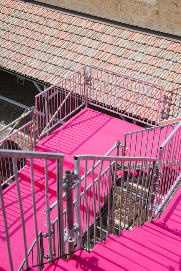 "90 Degrees", an installation by HQ Architects for Jerusalem Design Week 2019. Photograph by Dor Kedmi.