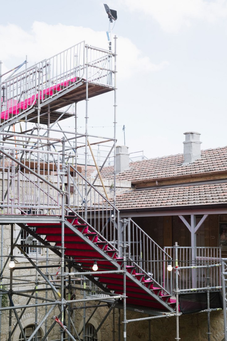 "90 Degrees", an installation by HQ Architects for Jerusalem Design Week 2019. Photograph by Dor Kedmi.