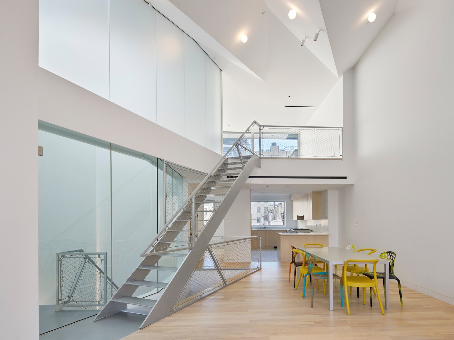 Obsidian House: 93 Reade Street by WORKac. Photography © Bruce Damonte.