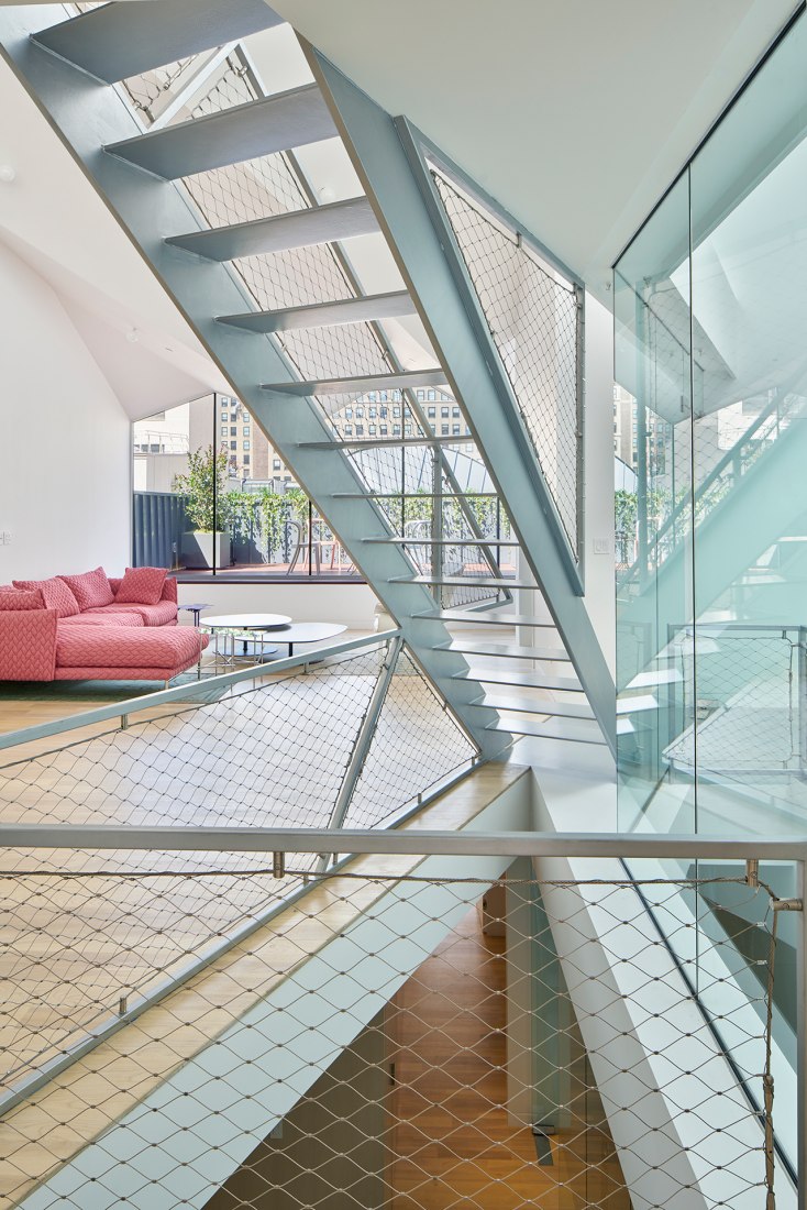 Obsidian House: 93 Reade Street by WORKac. Photography © Bruce Damonte.