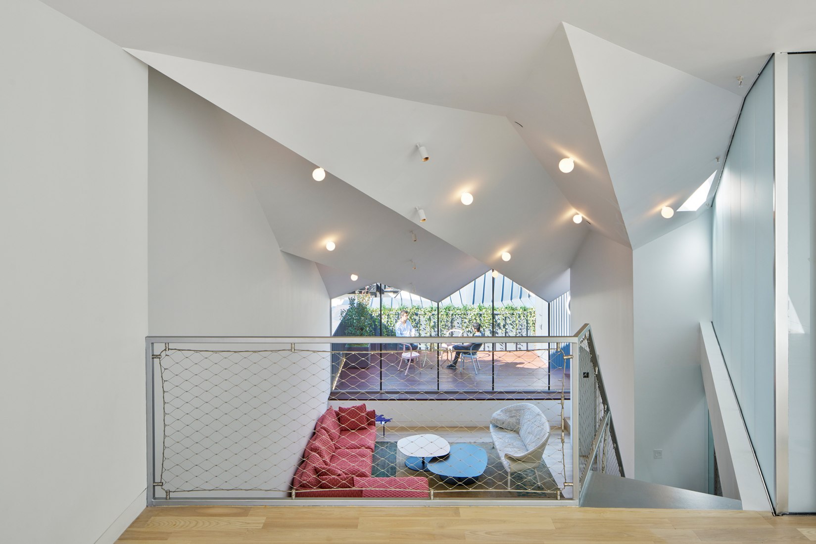 Obsidian House: 93 Reade Street by WORKac. Photography © Bruce Damonte.