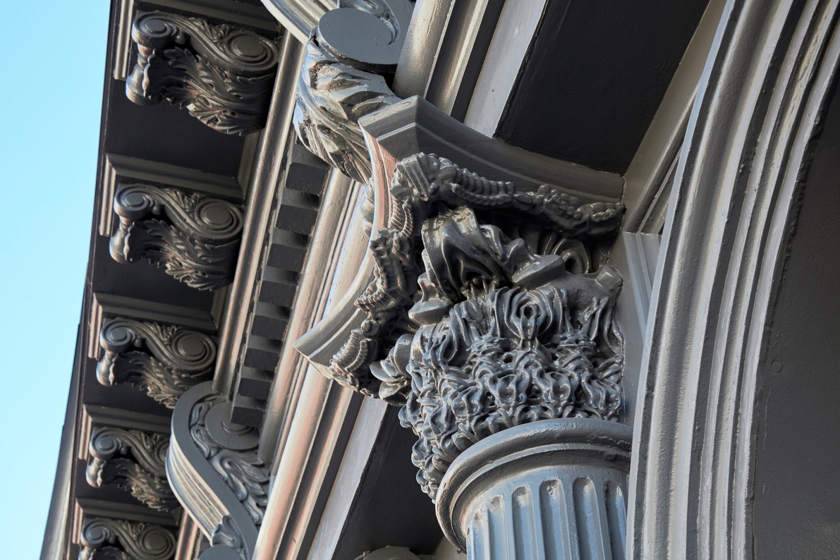 Obsidian House: 93 Reade Street by WORKac. Photography © Bruce Damonte.