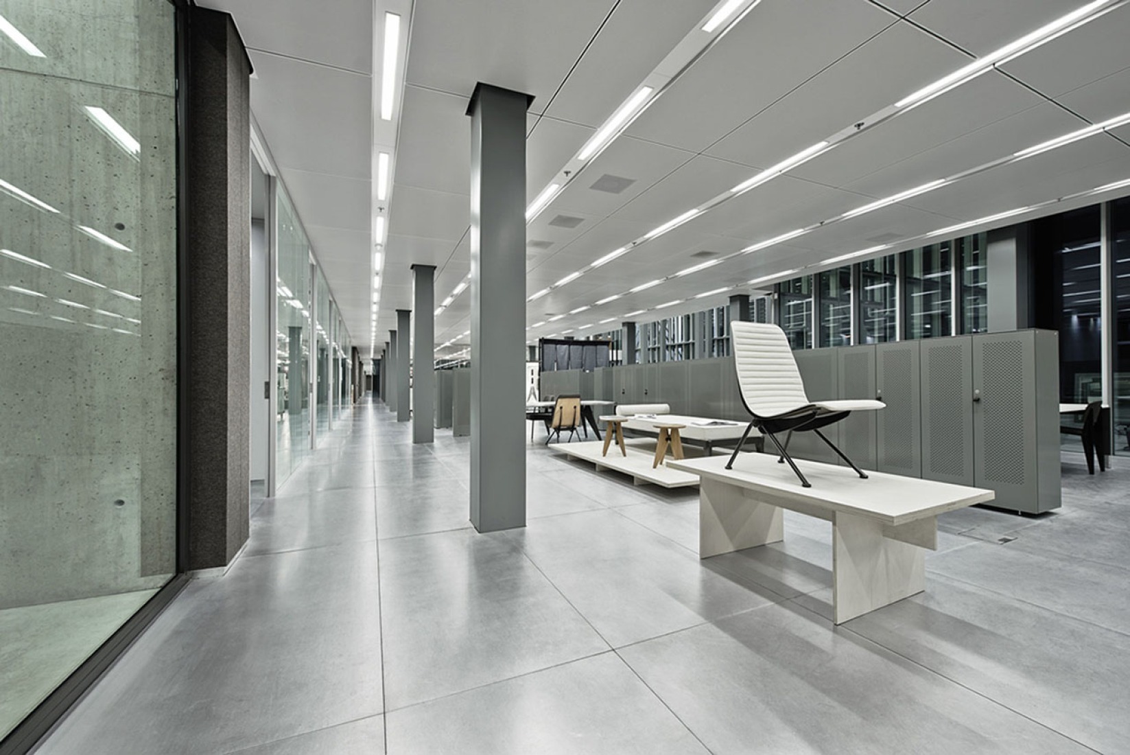 Vista interior de la nueva sede de G-Star RAW por OMA. Fotografía © G-Star RAW. Cortesía de OMA. 