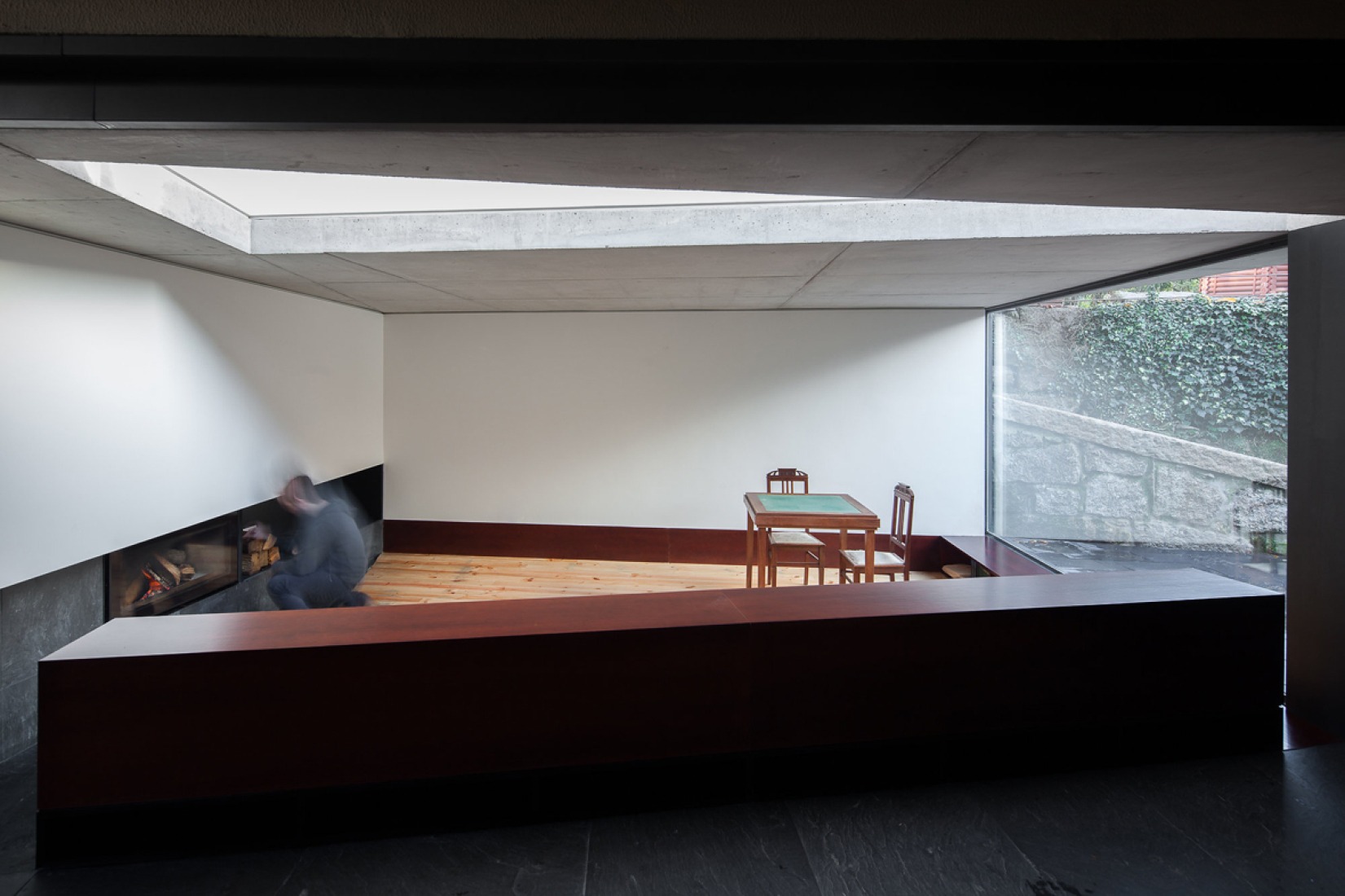 Sala em pala por Nuno Melo Sousa. Fotografía © José Campos.